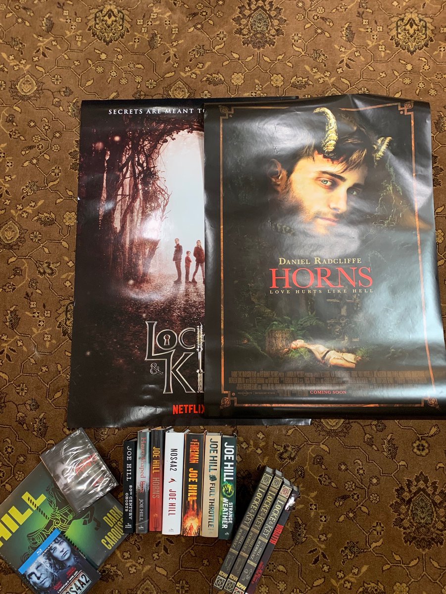 Joe Hill On Twitter F Guys We Re Already Up To 1200 I Guess I Have To Sweeten The Offer Throwing In A Near Mint Movie Poster For Horns Original Post Attached Below