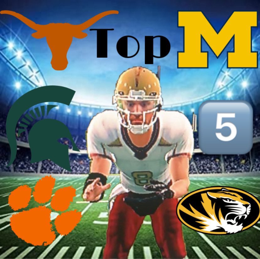 speedy_flowers1's tweet photo. ‼️‼️TOP 5 ‼️‼️
Respect my decision‼️‼️😤😤
Blessed to be where I am today 🙏🙏🙏
Will be committing live today at 8 pm EST on YouTube with The EndZone‼️‼️‼️ https://t.co/hvMKXw0vTc