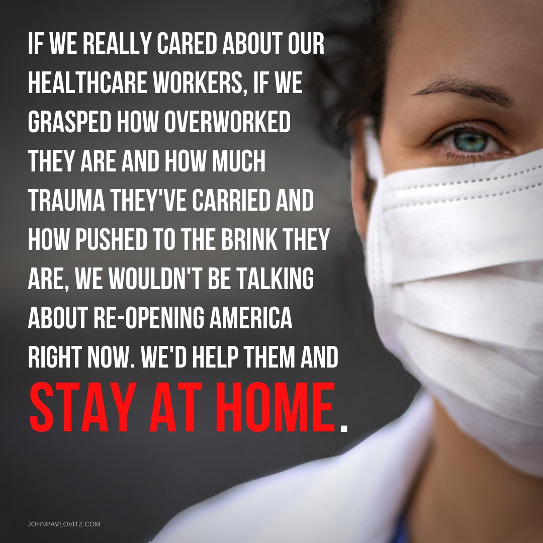johnpavlovitz's tweet photo. 'Re-Opening America Now is A Slap in the Face to Healthcare Workers'
https://t.co/6suKewGxUX

#FloridaMorons https://t.co/RIAl1jebNw