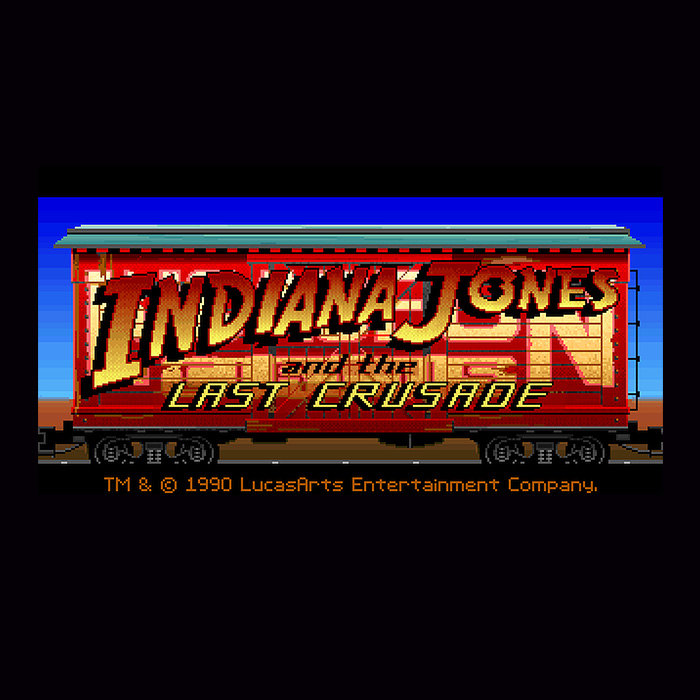 Aventurerosgraf's tweet photo. ⚫️ CLÁSICOS | En 1989, coincidiendo con el estreno de la película, #Lucasarts lanzó para DOS, Amiga y Atari ST 'Indiana Jones and The Last Crusade: The Graphic Adventure'. Incluía como novedad las acciones 'Talk' y 'Look' y vendió más de 250.000 copias. ¡Obra maestra! https://t.co/umbQW8lUgZ