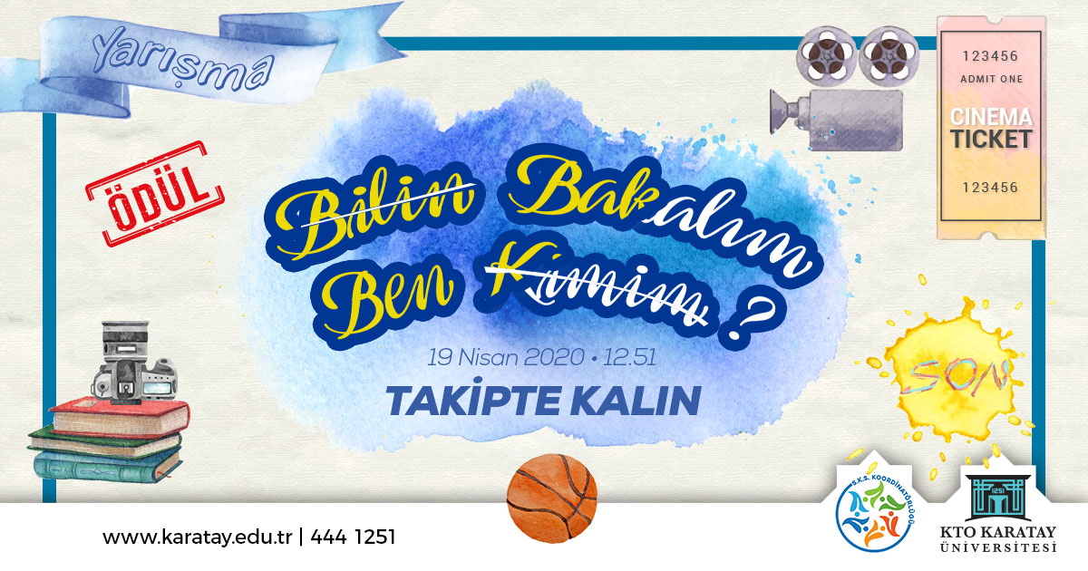 Bir sürprizimiz var. 🎁 19 Nisan Pazar saat 12.51’de güzel bir yarışmayla karşınızdayız. 🥳

Saatini kur sakın geç kalma!

#DijitalÜniversite