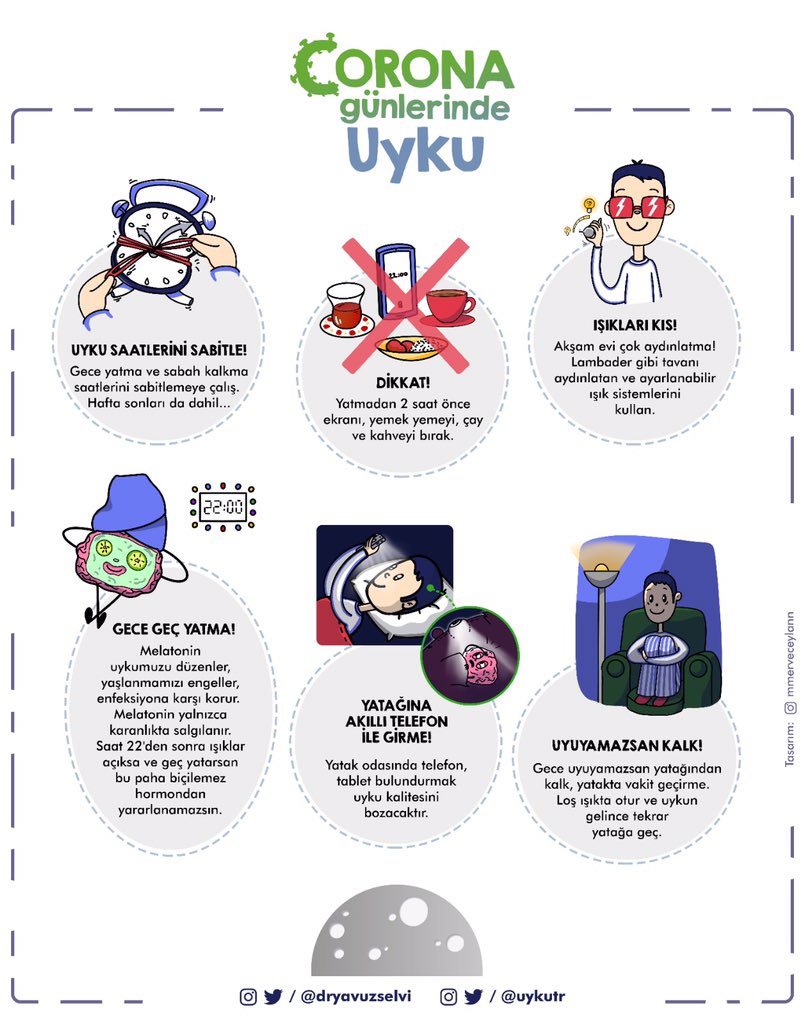 dryavuzselvi's tweet photo. Korona günlerinde uykumuzu nasıl düzenleyelim? İşte bazı pratik öneriler... https://t.co/x75mGmbuU4