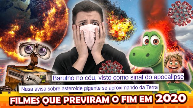 matheusjucinsky's tweet photo. Pandemia, vulcão em erupção, meteoro se aproximando da terra... Será que 2020 VAI SER O ANO DO FIM DO MUNDO?

O Projeto Corneta fez um vídeo falando sobre OS FILMES QUE PREVIRAM ESSE FIM EM 2020... Me ajuda com o LIKE? ❤️

➡️ Clica aqui pra assistir: https://t.co/jmdbcXUwES https://t.co/xEN2l2oCr7