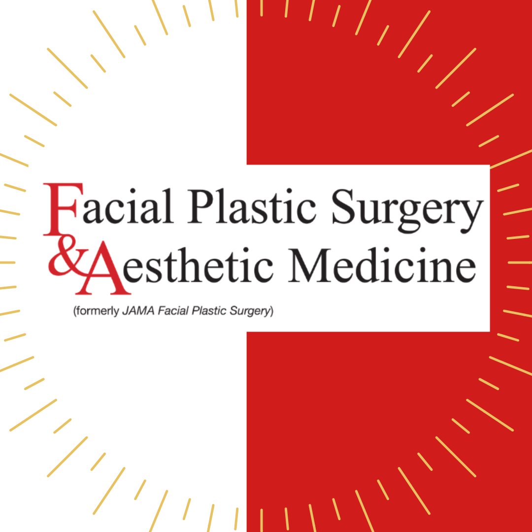 Facial Plastic Surgery & Aesthetic Medicine (@fpsamjournal) on Twitter photo Read the @fpsamjournal #COVID_19 Viewpoint from <a href="/drazizzadeh/">Babak Azizzadeh, MD, FACS</a> and Dr Salehi on the challenges during the #covid19 crisis
liebertpub.com/doi/10.1089/fp…… Read the @fpsamjournal #COVID_19 Viewpoint from <a href="/drazizzadeh/">Babak Azizzadeh, MD, FACS</a> and Dr Salehi on the challenges during the #covid19 crisis
liebertpub.com/doi/10.1089/fp……