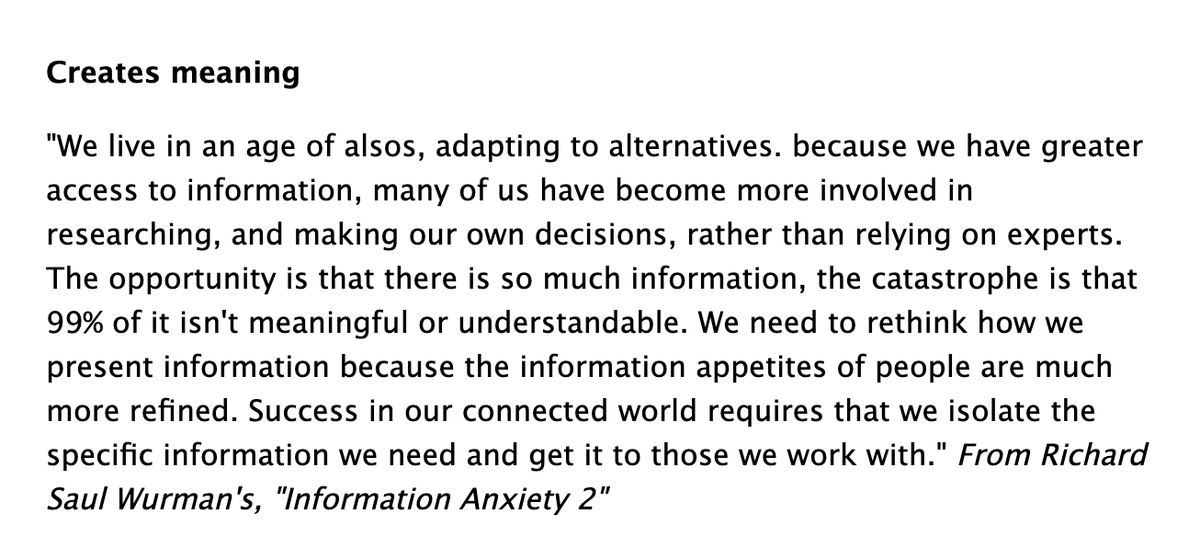 Information anxiety