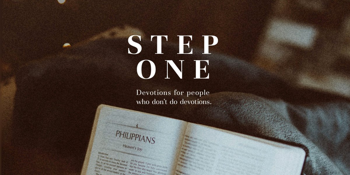 newwaterscanada's tweet photo. Nathan wrote a great devotional - the first in a series - called 'Step One' which you can read here:
https://t.co/gYgOGC6Bfn
Check it out! @nweselake https://t.co/oe5Mck9GLY