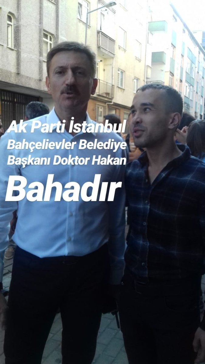 Aile Dostumuz Ak Parti İstanbul Bahçelievler Belediye Başkanı Doktor Hakan Bahadır İle Bir Araya Geldik .