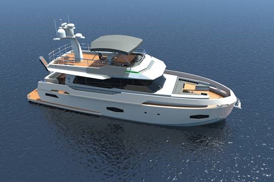 AmiGIra's tweet photo. The GreeNaval 60 is an environmental innovation of the sea by Turkish builder Naval Yachts. It is currently their longest hybrid model offered and is a green and quiet alternative to the classic motor yacht! 
Click the link to immerse yourself in GN60: https://t.co/dy5WrPwYDm https://t.co/vSD9N9NwnV