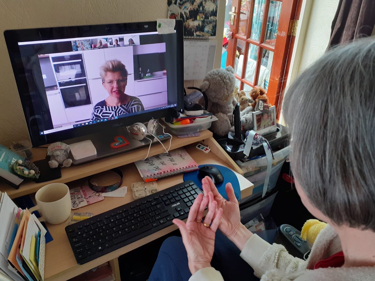 It’s great to see our support groups are still able to stay in touch with each other even from their own homes using Zoom. If anyone would like to join in every Wednesday at 14.00 then please drop us an email at HeadwayCW@yayoo.co.uk and we can send you an invite 😃