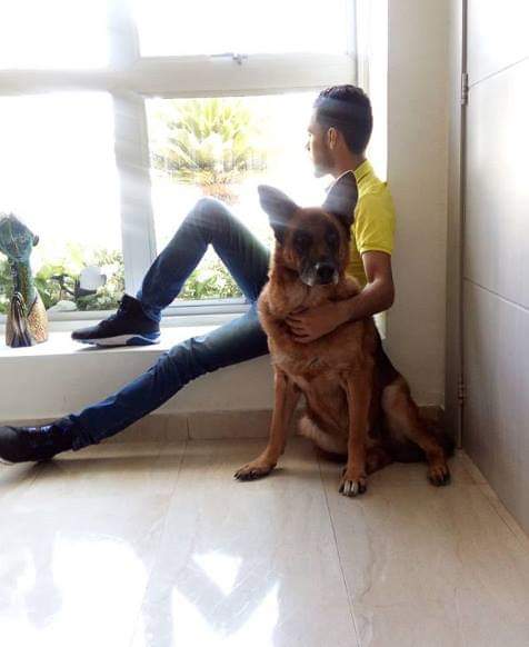LAMC_284's tweet photo. Siempre serás mi amigo fiel #Zeus https://t.co/JMOihWMHBe