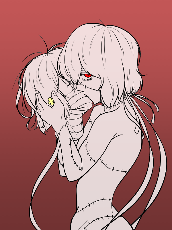 深夜だから前に描いた微グロをそっと置いておく。
ゾンビやけん・・・ゾンビやけん問題ねえんだ・・・。 