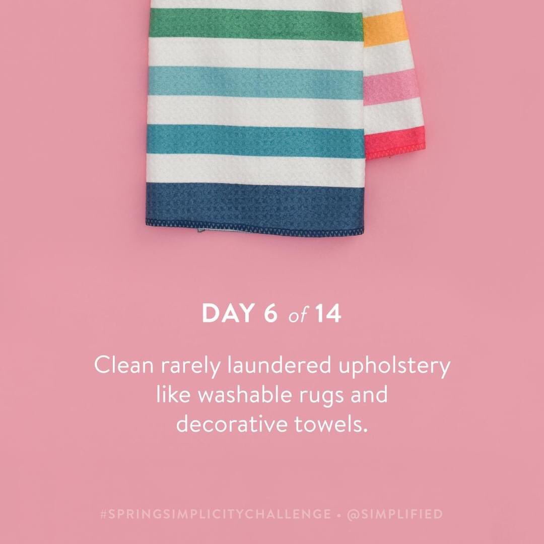 h0pewildfl0wers's tweet image. #SpringSimplicityChallenge Day 6 of 14: Post 💦 here once you've done it.
Visit Simplified for more sources and tips to Simplify your home 🏠 
➡️ shrsl.com/27s0c
-#spring
#springcleaning