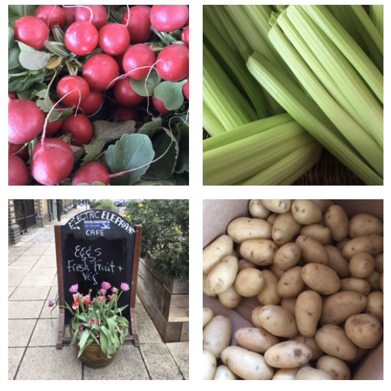 joy of real fresh fruit &amp; veg ... with the best onions in London ... from <a href="/ElephantCafeUK/">ElectricElephantCafe</a>