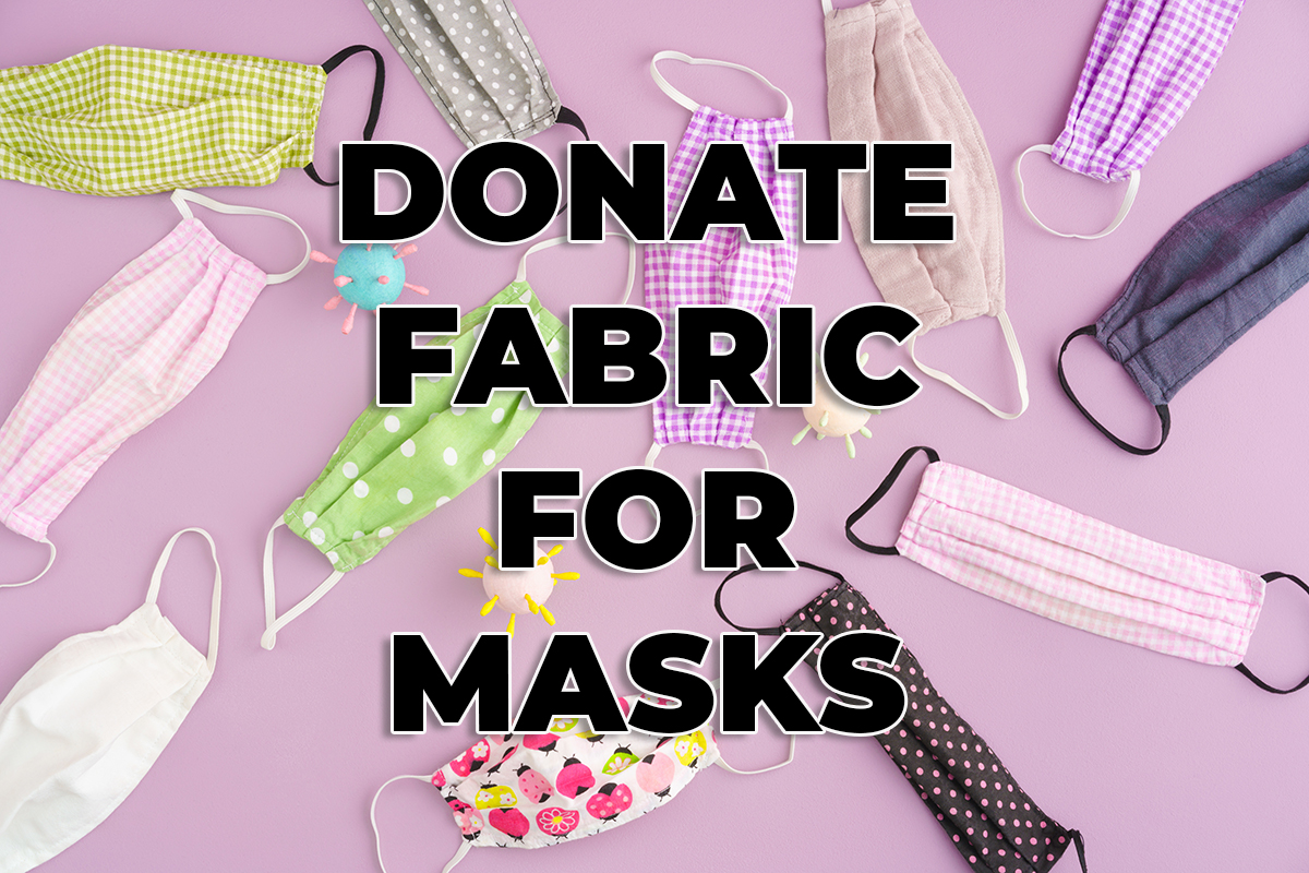 DONATE – Easy Contact Free – donations accepted – Today - Saturday, April 18, 11 a.m. to 1 p.m. 31755 Rider Way, TVBWF Office. Our members are sewing masks to go over N95 masks & help extend their use, provide protection. Cotton fabric please. #masks4all #togetherwecan