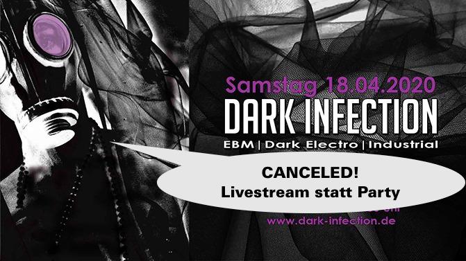 Die WHO sagt, Tanzen in der Wohnung ist gesund. Also lasst uns tanzen - wir liefern den passenden Lärm dazu, ab 20 Uhr auf Twitch:
twitch.tv/dark_infection
dark-infection.de