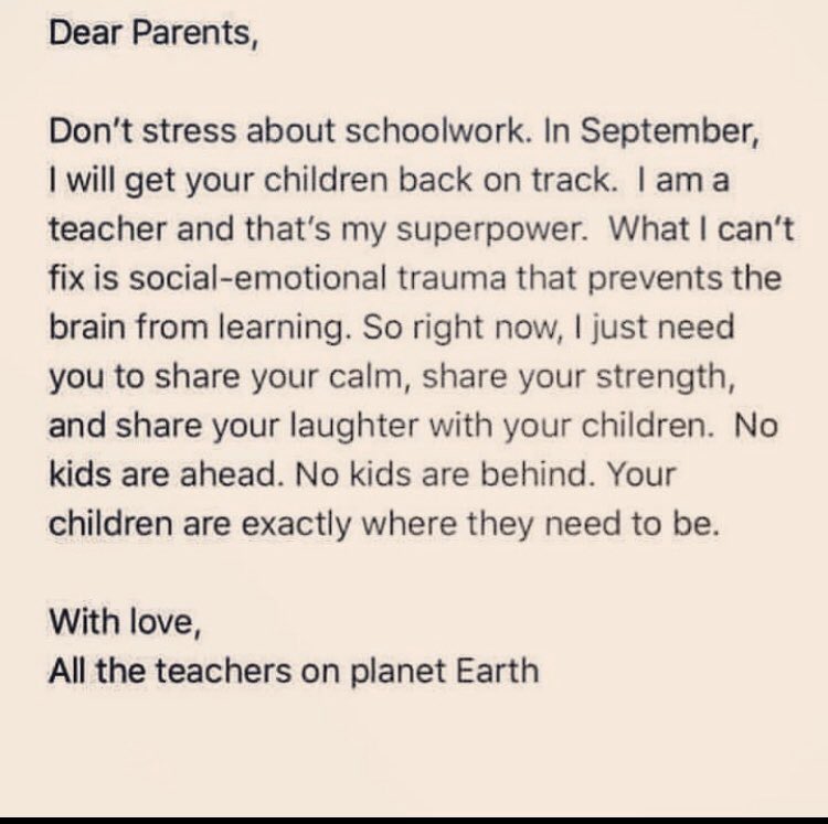 BrockportOMS's tweet photo. To all our OMS parents and guardians...we appreciate all you are doing! https://t.co/B7YSSLc0cl