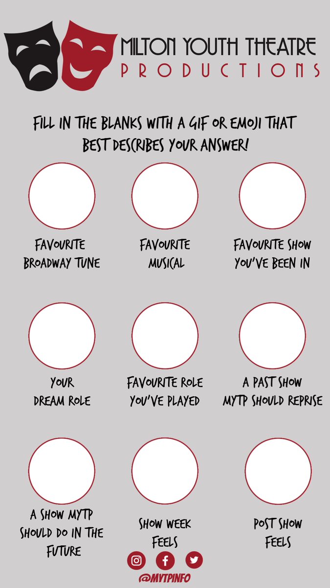 mytpinfo's tweet photo. Save, fill in the blanks with emojis or gifs and share challenge #9! https://t.co/bGKUlEl7p8