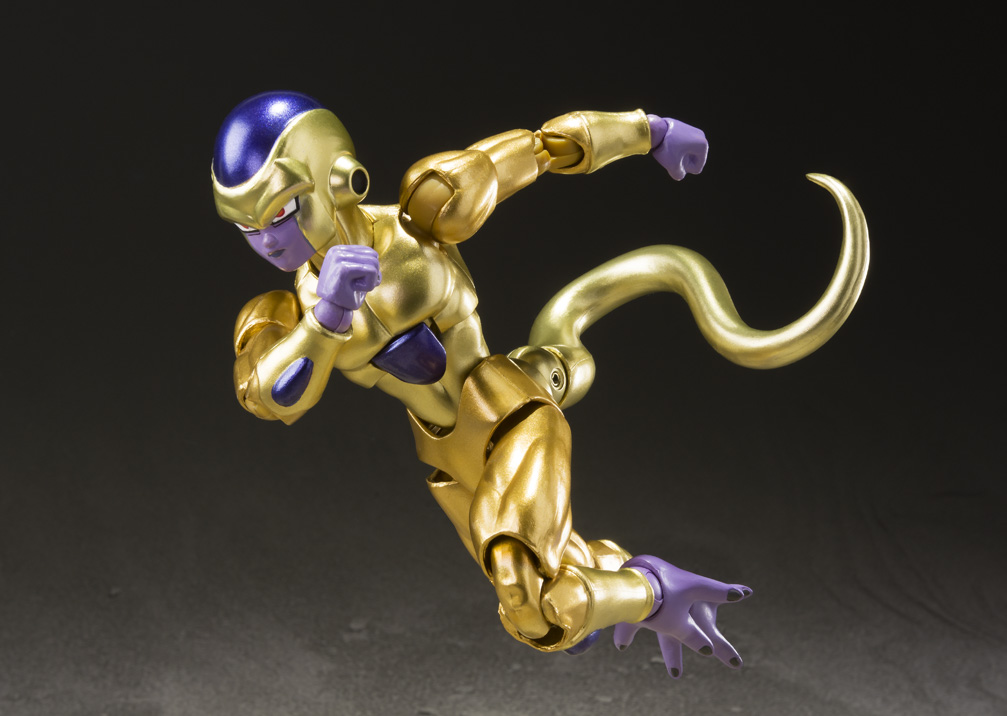 TamashiiNations's tweet image. Lets keep the GIVEAWAY train moving. Continuing our #SDCC giveaway is going to be our Golden Frieza SH Figuarts exclusive from last year. To enter; 
🥇Be following @TamashiiNations &amp;amp; @BluefinBrands 
🥇Like &amp;amp; RT this post
BONUS -Share a GIF of your favorite villain from any medium