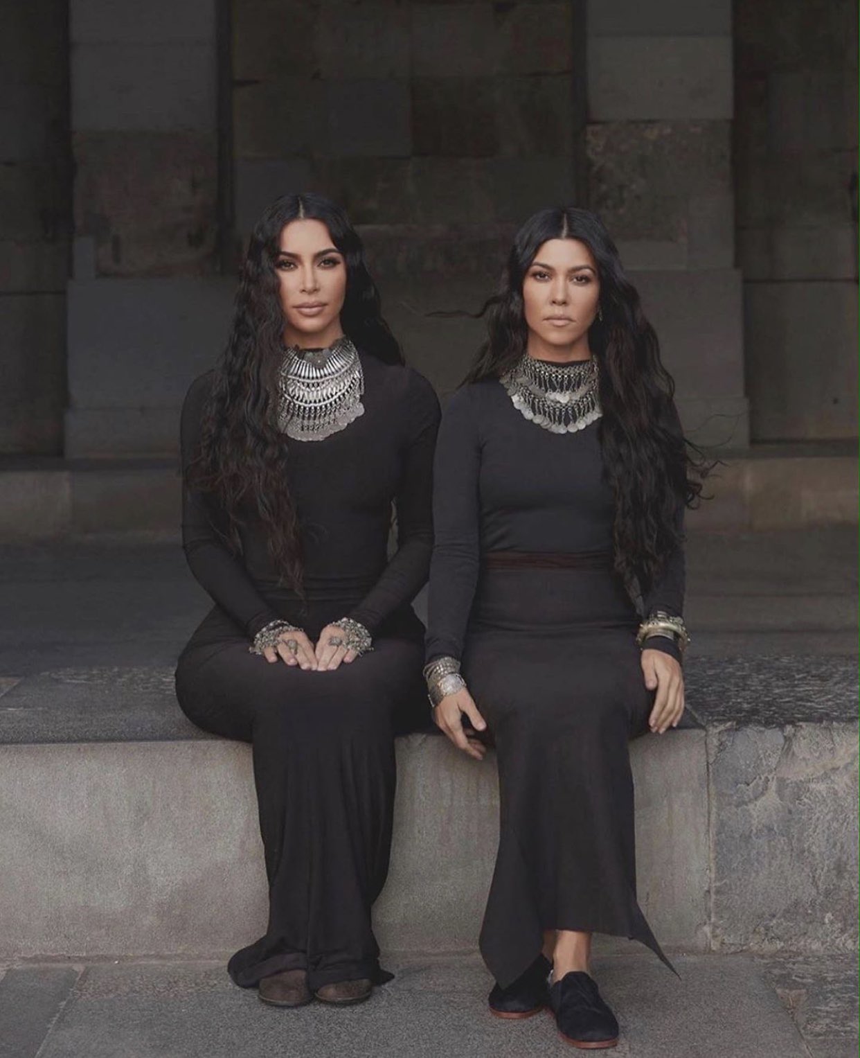 Happy birthday to you Kourtney Kardashian  I love those vintage Armenian necklaces. 