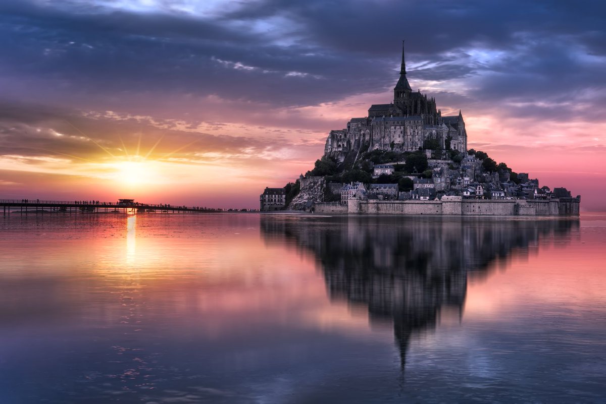 Today is #WorldHeritageDay🎉 As far as monuments go, we think this one is pretty amazing! 
#MontSaintMichel and its Bay was one of France’s first properties to be listed as World Heritage. 
#ShareCulture #ShareOurHeritage #VisitEUWorldHeritage #StayHome
©ventdusud/ Shutterstock