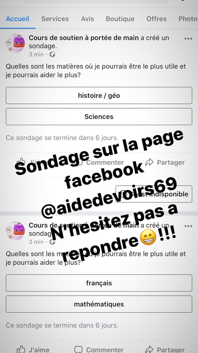 CoursMain's tweet photo. N’hésitez pas a repondre😁😁😁 https://t.co/UCCWHc8xoE