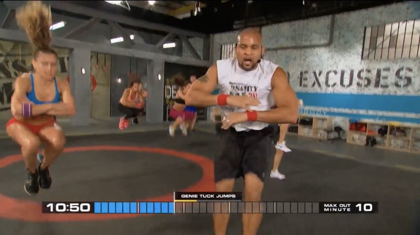 DrMikeMerritt's tweet photo. Trying to keep up with all the #FITSupts out there! Although not regularly posting (sorry), haven’t missed a beat! Today was the first day of Month 2 @InsanityMAX30 #maxoutcardio. Maxed out at the full 30! #FITLeaders #FITEducators https://t.co/EF2mNMU08r