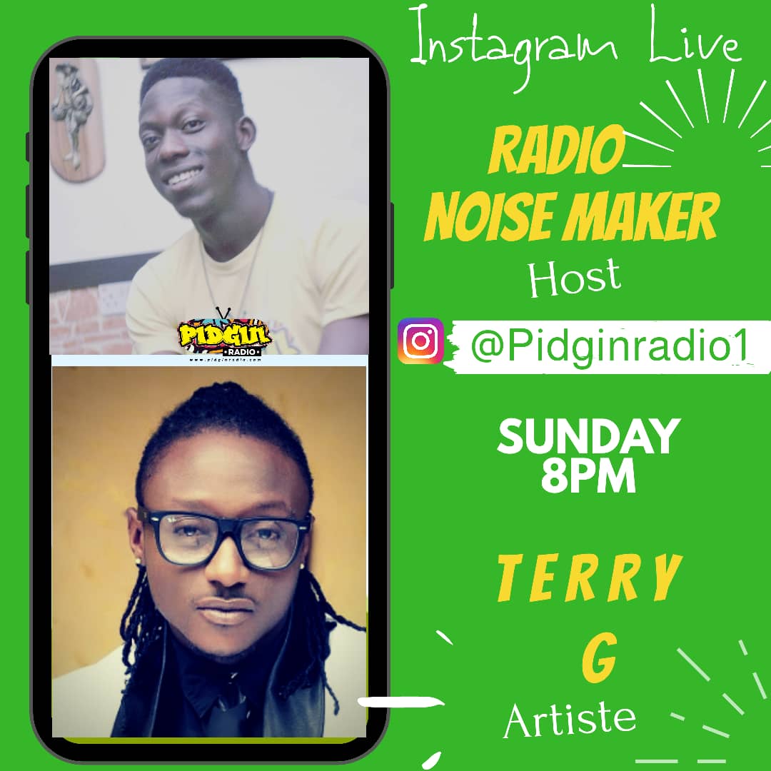 FelixOchukor's tweet photo. Join me 8pm tomorrow as I go kanda wit the #gingermaster @IamTerryg ontop Instagram live @PidginRadio. As e dey hot https://t.co/bWDnmQJxHO