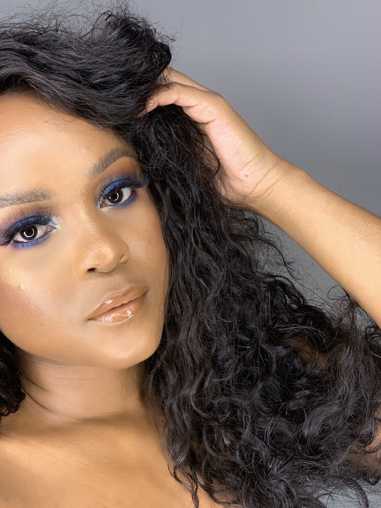 Happy Saturday 💙#21daymakeupchallenge #mua #makeup #lockdown #Quarantine