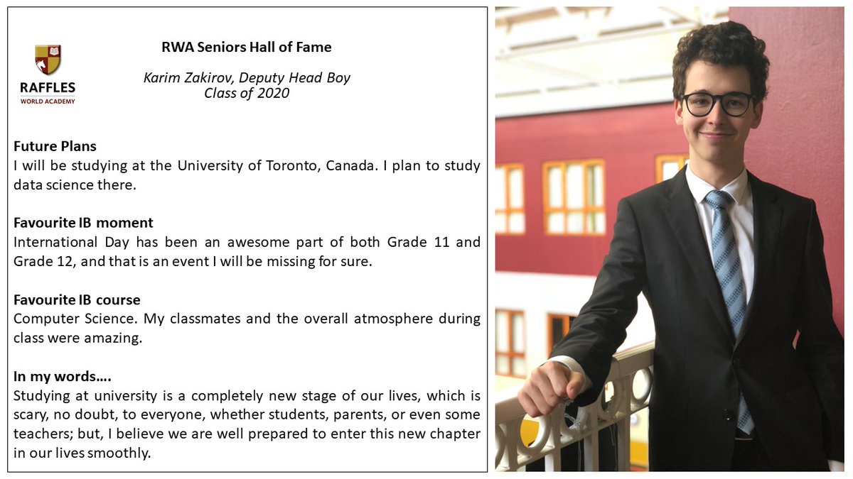 IBDP | Raffles World Academy tweet media