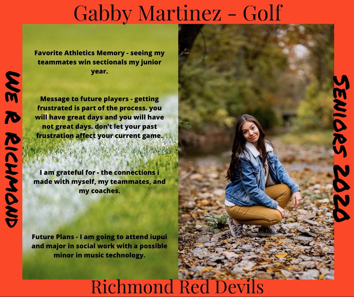 LadyDevilsGolf's tweet photo. Gabby, we are so proud of you! Thank you for always making us smile with your infectious laugh ! https://t.co/lfkoS9xh4n