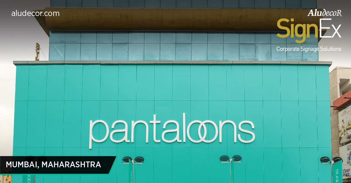 Aludecor's tweet photo. Aludecor #SignEx Series of MCPs have been chosen to be the face of many companies. It has become an integral part of many esteemed brands' visual identity. Thank you, #Pantaloons, for being our prestigious client.For enquiry: https://t.co/Tcm4aXmS2x https://t.co/cCEVvdSOyE