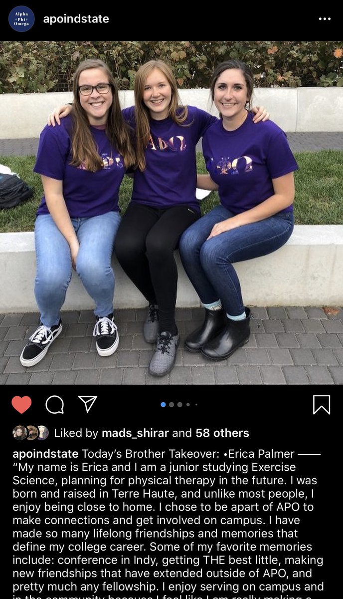 Make sure to follow us on insta, @ apoindstate, to get to know more about some of our awesome bros!! 💙💛