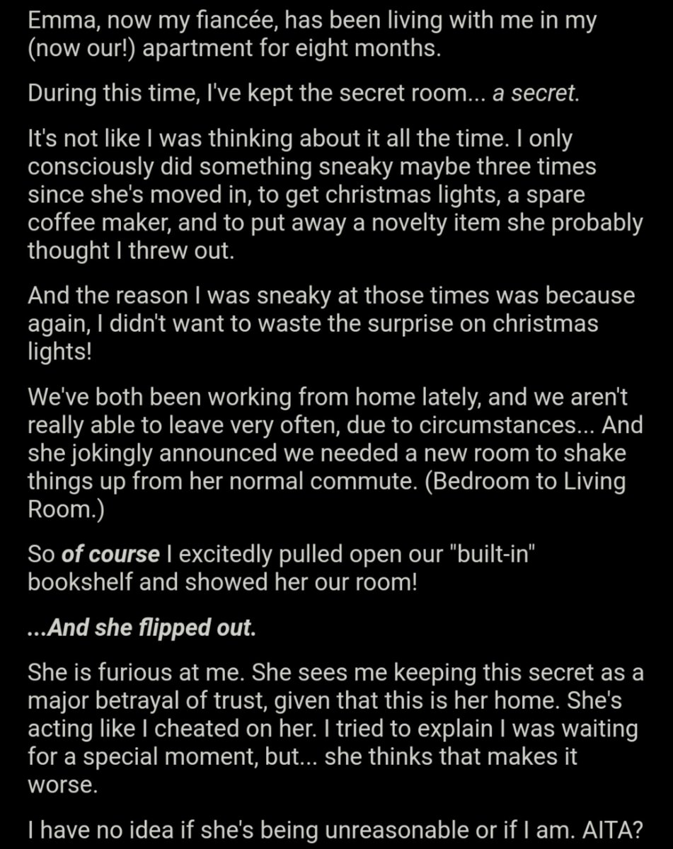 Am I the Asshole? tweet media