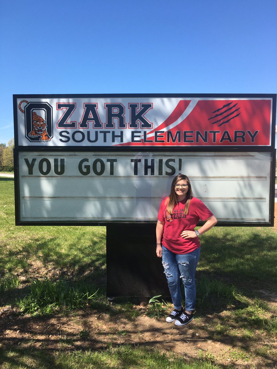 HayleyDLafferty's tweet image. So excited to announce that I’ve accepted a position next year at Ozark South! Feels good to be home❤️🐾 #onceatigeralwaysatiger @OzarkTigers
