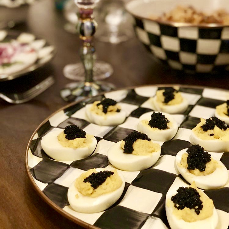 We love seeing how you indulge in our caviar 😍⁣
⁣
Style by Lolly topped her deviled eggs with our Hackleback! We love our Hackleback with its beautiful jet black color and flavor 😋⁣
⁣
#caviardreams #indulge #cookingwithcaviar #thecaviarco