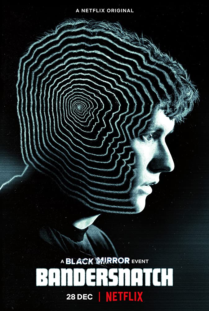  #BlackMirrorBandersnatch (2018) I honestly dk if i even finished it but i enjoyed it, it is mind tricking and really unpredictable (literally) it is more about the gimmick rather than the story. But the story is very intriguing and well made. I want more films like this.