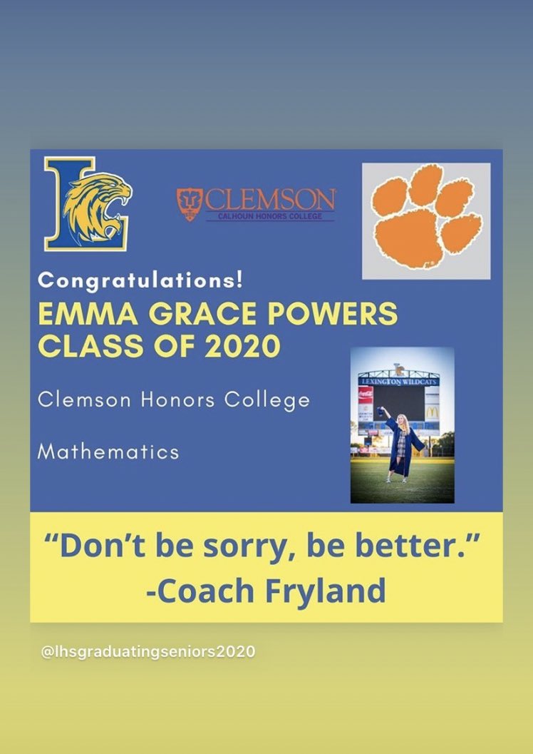 LexingtonSoccer's tweet photo. Happy 18th Birthday to our fearless leader and captain, Emma Grace Powers! You continue to make your teammates and coaches proud daily on and off the field! We love you! 🎂 https://t.co/J5cKQzfWYY