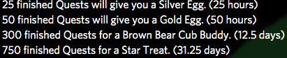 Bi Swarm Leaks 💖💜💙 on Twitter: "25 Quests will give you a Silver Egg