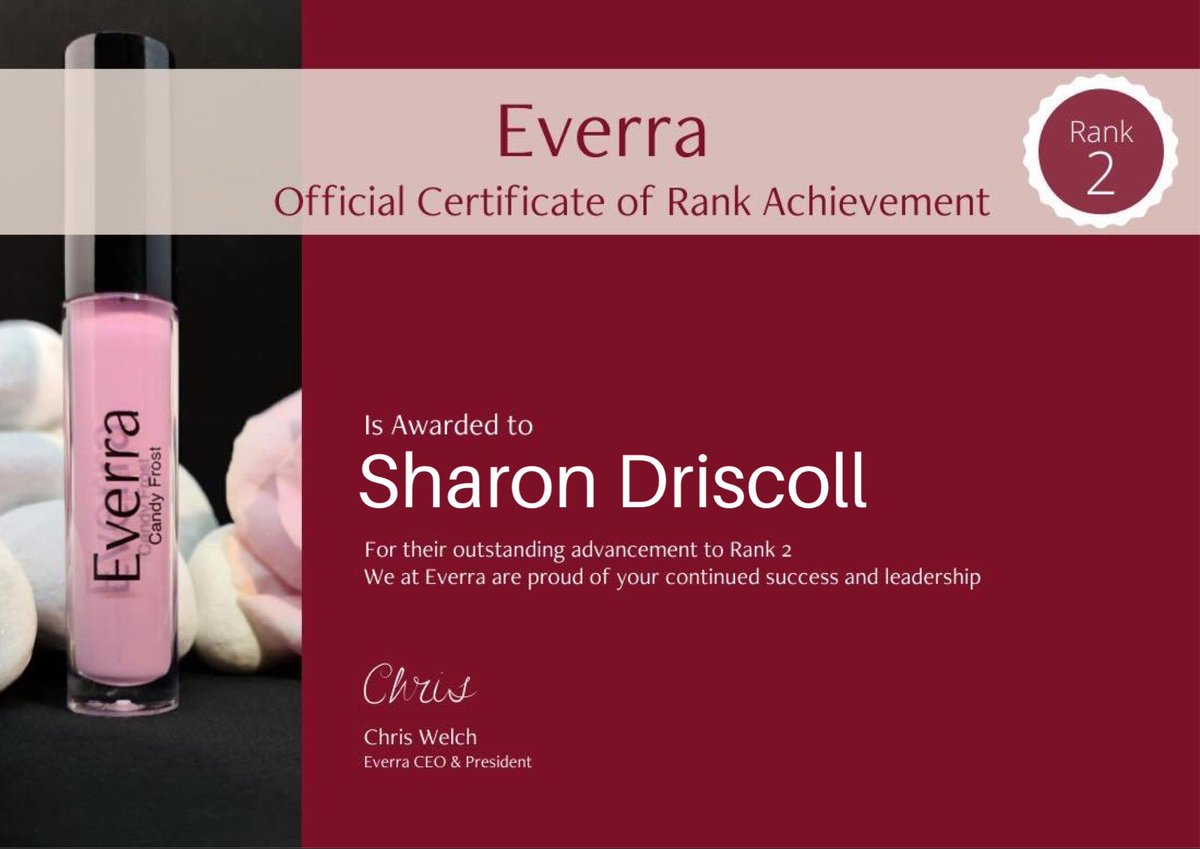 SharonCopperwh1's tweet photo. So this just happened I’m thrilled to say I just went up to Rank 2!!! And bagged some product credit too 🥰

So this beautiful lady Sharon Driscoll just  smashed rank two!!!!! ⭐️ Please please help me congratulate her on her amazing achievement.
@SharonCopperwh1 https://t.co/3tvq3Ms9qK