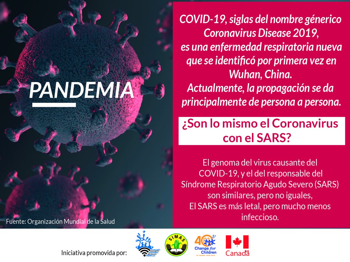 caps_nicaragua's tweet photo. 📲Información que debes saber, para conocer la Pandemia que afecta a casi 2 millones de personas en el mundo. 🌎😷

#CAPSNicaragua #COVID19 https://t.co/wjwIEboNS3