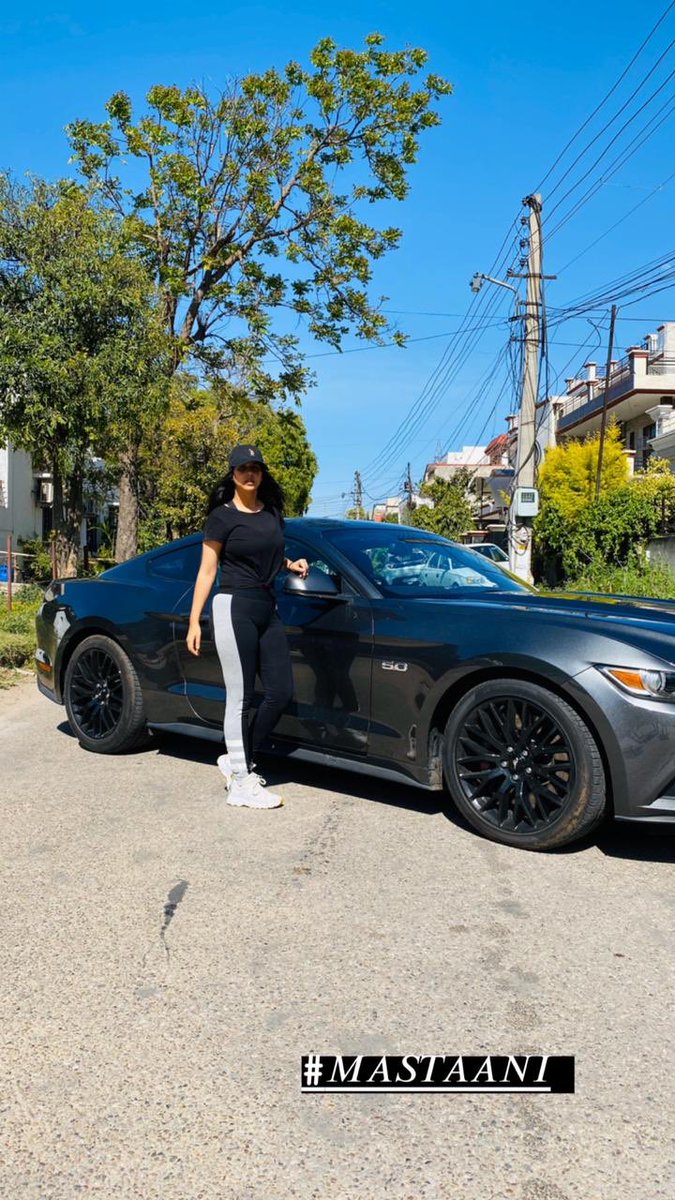 SunandaSharma19's tweet photo. Got my new whip MASTAANI 🤟🏼 https://t.co/kCCXkzKJfE
