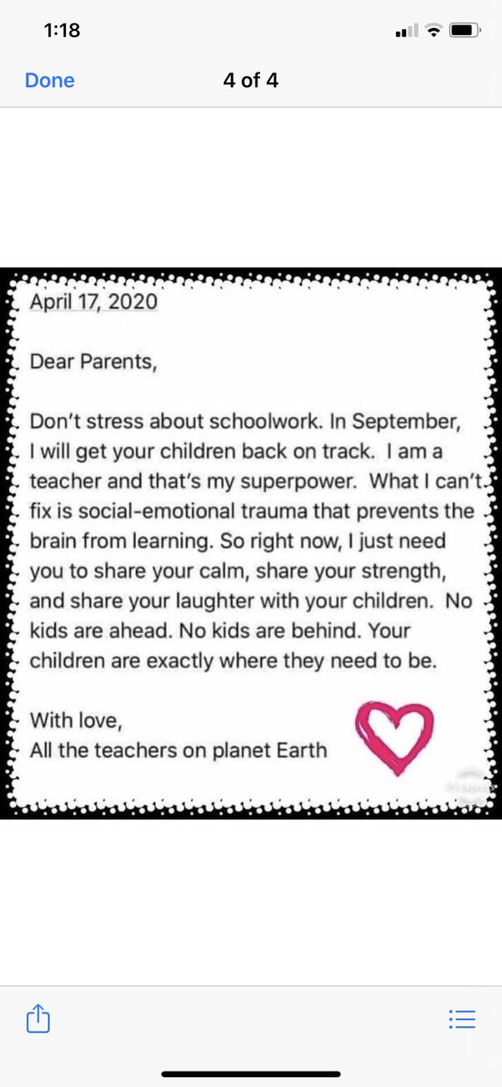 ElizabethBergsl's tweet photo. Saw this and thought it was wonderful and so true. While I won’t be back in September, I know I have the best colleagues who will take on the job of working hard for our students. #Hazletproud https://t.co/gnVkUhGz3h