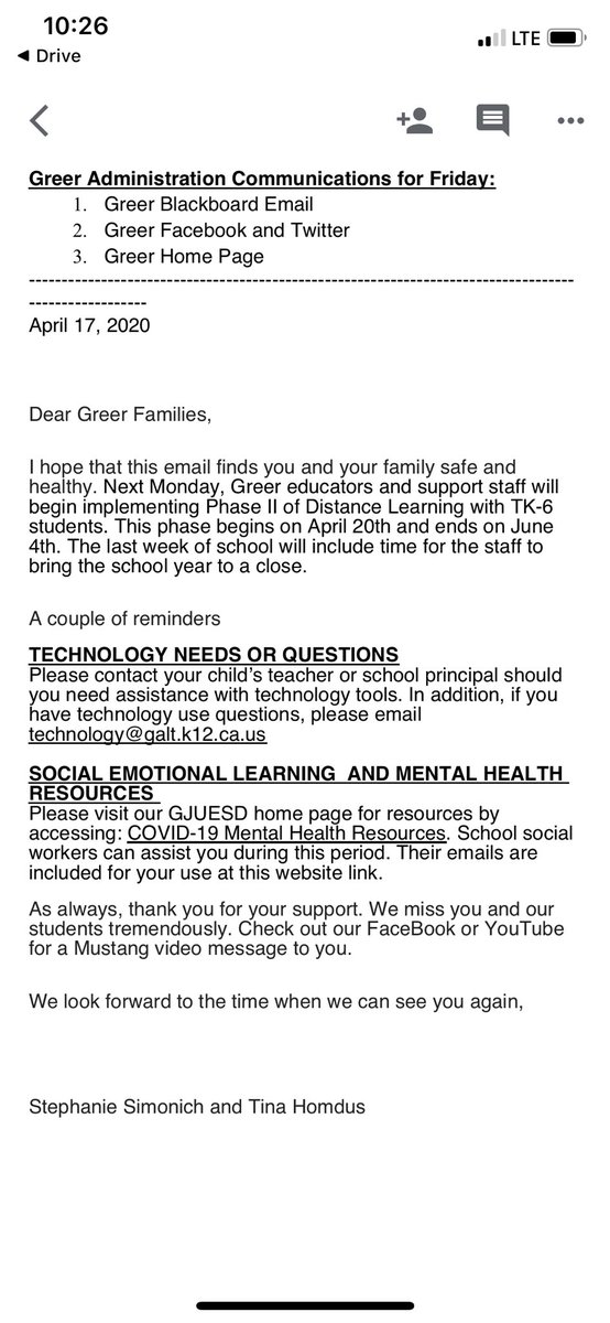 VEGREERmustangs's tweet photo. Please read notice from Mrs. Simonich: https://t.co/9FMVcg32l4