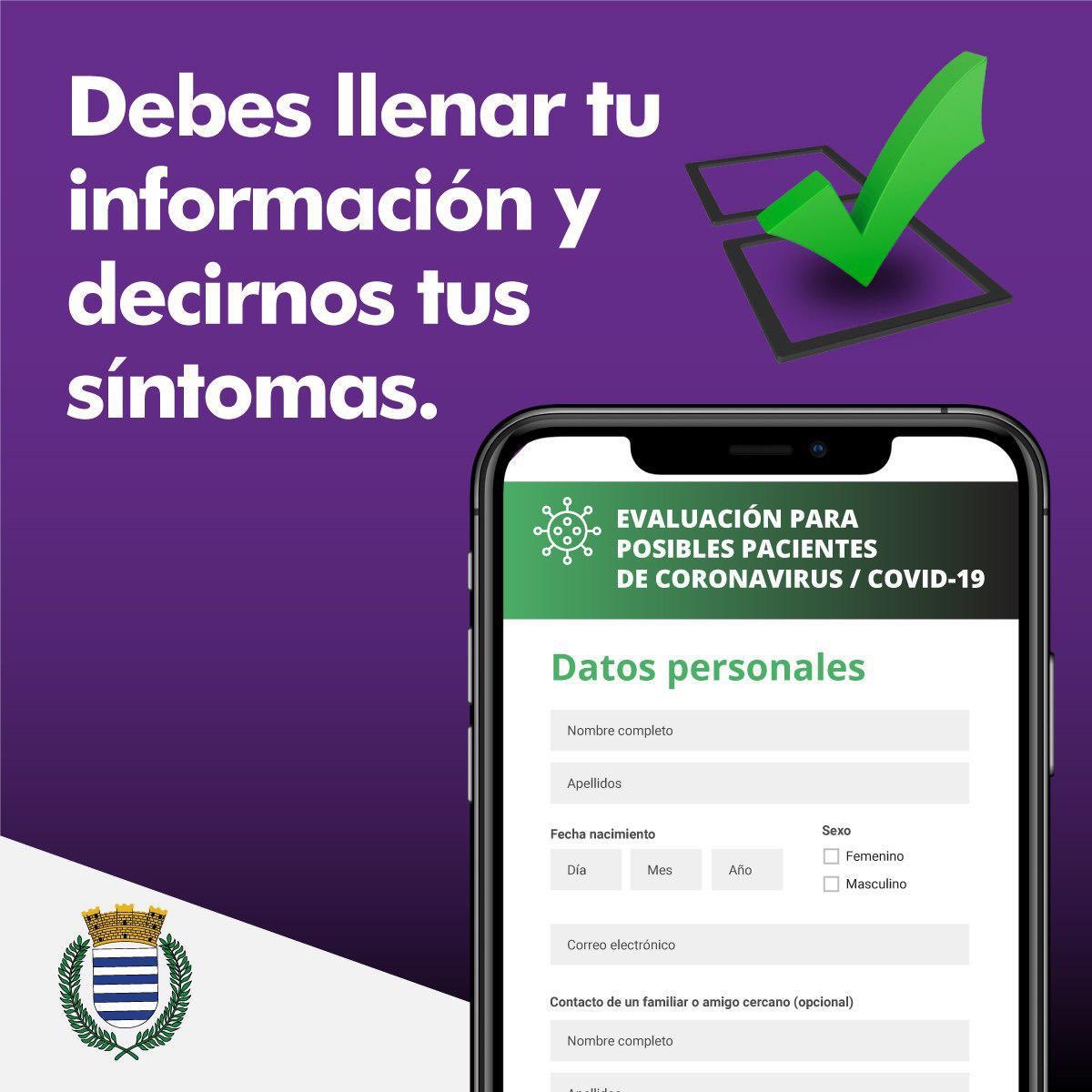 catano's tweet photo. Visita https://t.co/D5L7uNJ34h y hazte la autoevaluación del COVID-19. https://t.co/rgOPKzYYpq