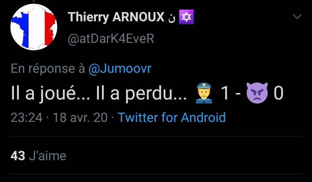 gerardmunier11's tweet photo. Je suis à la fois choqué et tellement attristé de la réaction de certaines personne, j'ai qu'une envie, vous exploser la cervelle! Tout mon  Soutient au pauvre jeune homme! #VilleneuveLaGarenne #Police https://t.co/ogT5sTBqhB