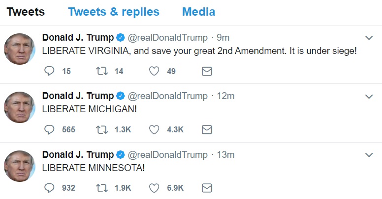 Instead of heeding those calls or announcing a testing plan, the President is seeking to distract, divide, and blame. And it's not just the President, it’s also the right wing billionaires who benefit from his tax cuts and bailouts. (8/16)