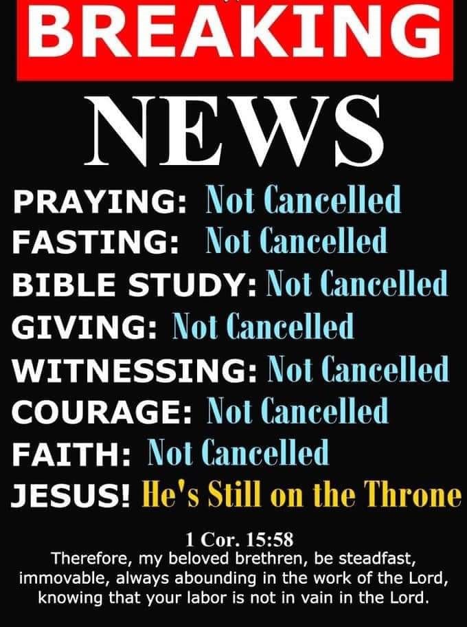 FGHT_Church_Inc's tweet photo. Despite Current Circumstances due to COVID-19, Some functions simply cannot be cancelled!!! https://t.co/uY4TCl7W9y