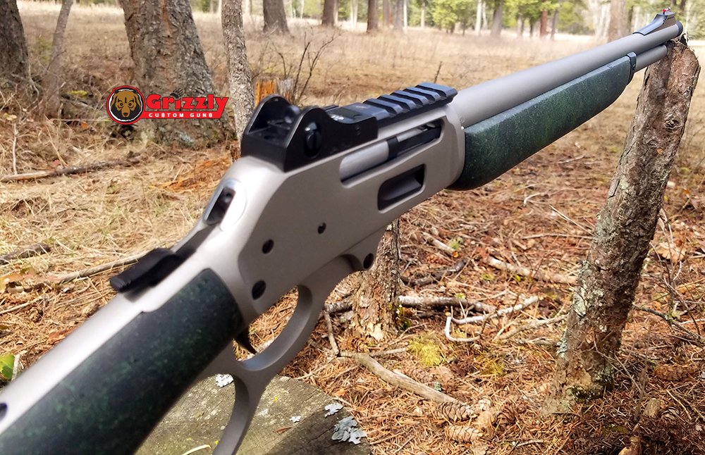 GunsGrizzly's tweet photo. Marlin 336A .30-30, this was a complete overhaul to give this gal a facelift! https://t.co/yQu1CJS4DP #Cerakote #Cerakotethatshit #Marlin #rifle #levergun #leveraction #custom #rights #2a #customguns #customrifles #gunsdaily https://t.co/NfP0k0uQlK