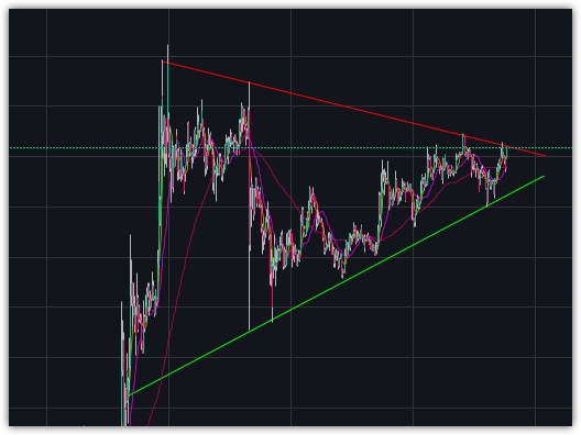 /2Breaking through the current supply zone and holding support above it ($7400) would invalidate my current short hedge bias. Until then I will add to this short on and pumps we get. Monday is important. Expect the move down to start if we lose the uptrend on this LTF pennant.