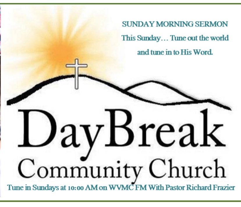 DCCWooster's tweet photo. Stay in, be safe, listen to a message Sunday mornings at 10 AM @wvmc_fm @DCCWooster @pastorrich316 @woohopecenter https://t.co/io7umedQiM